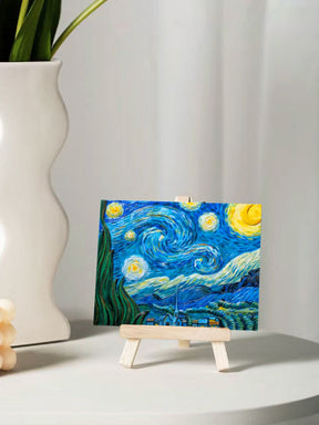 Relief Van Gogh's Starry Night DIY 3D Oil Painting Kit