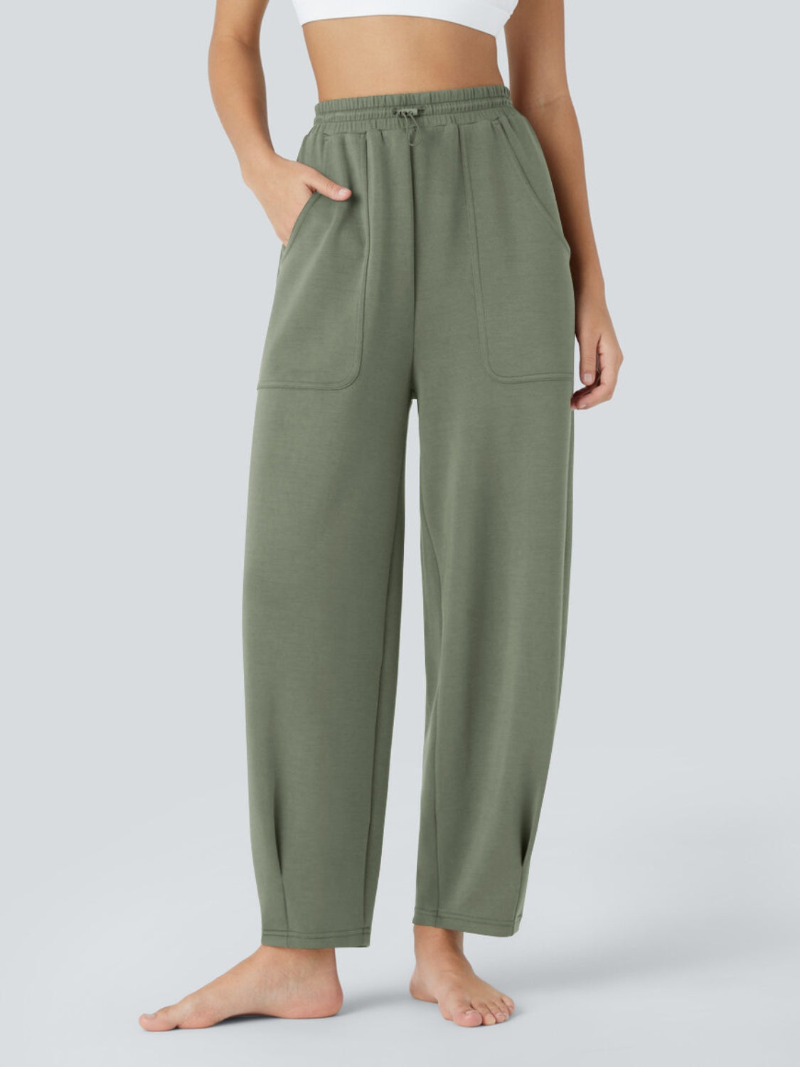 Lovelet Drawstring Pants with Pockets