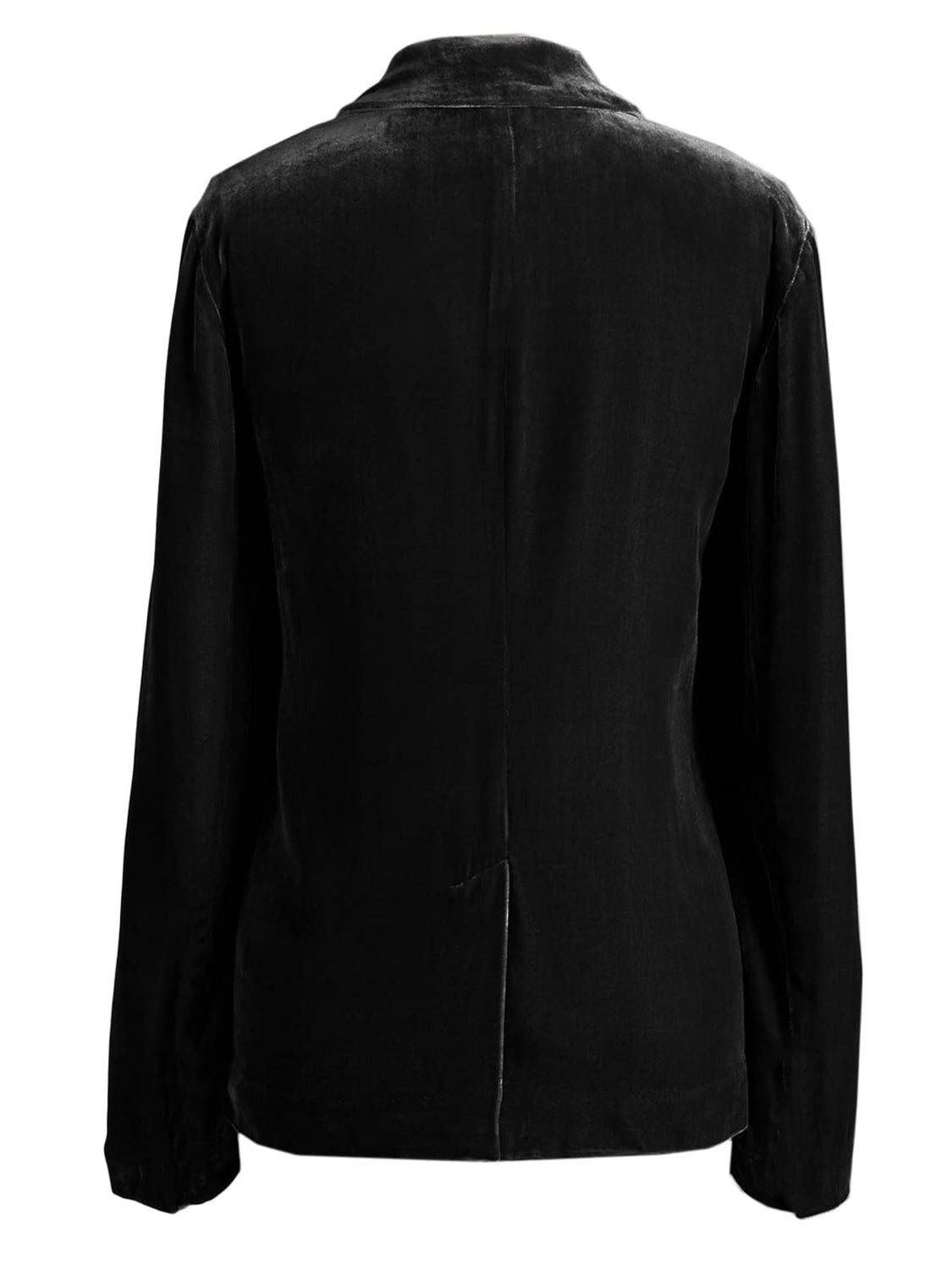 Pocketed Button Up Lapel Collar Blazer-True and Wild