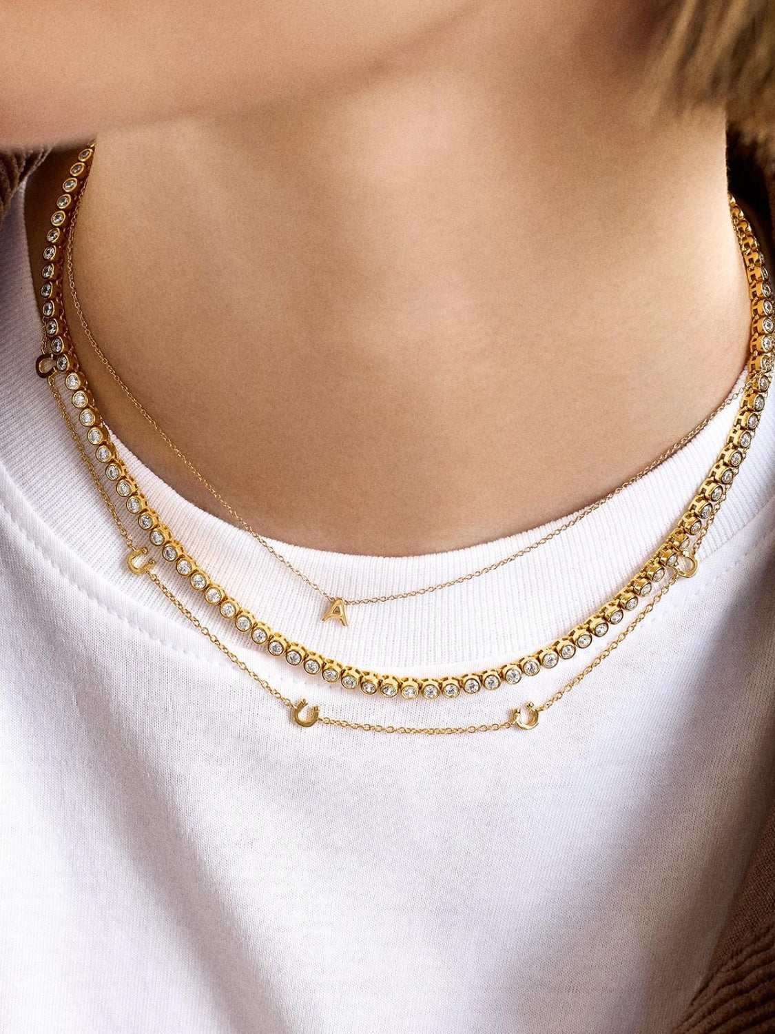 18K Gold-Plated Titanium Steel Necklace-True and Wild