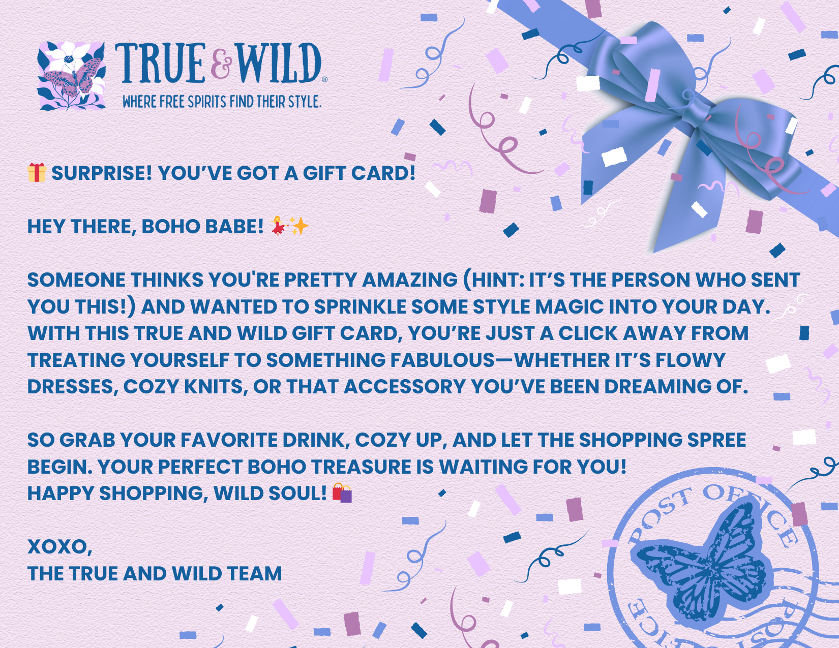 Gift Card - True And Wild Gift Card